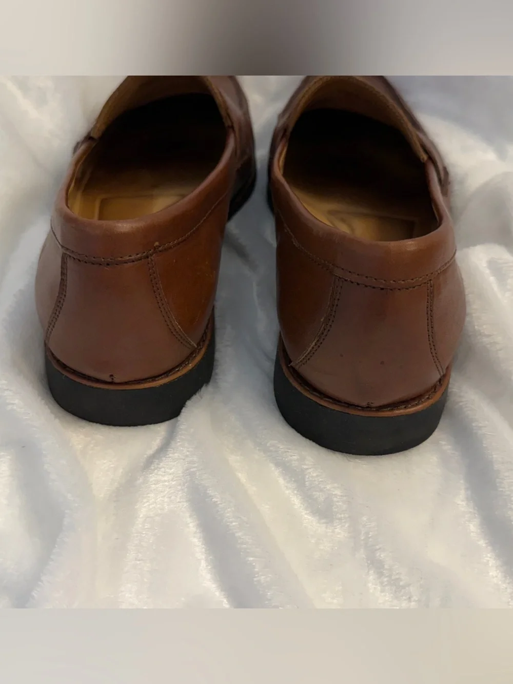Johnston & Murphy Men’s Ainsworth Penny Loafer, 12M, 20-7796, Brown, Like New